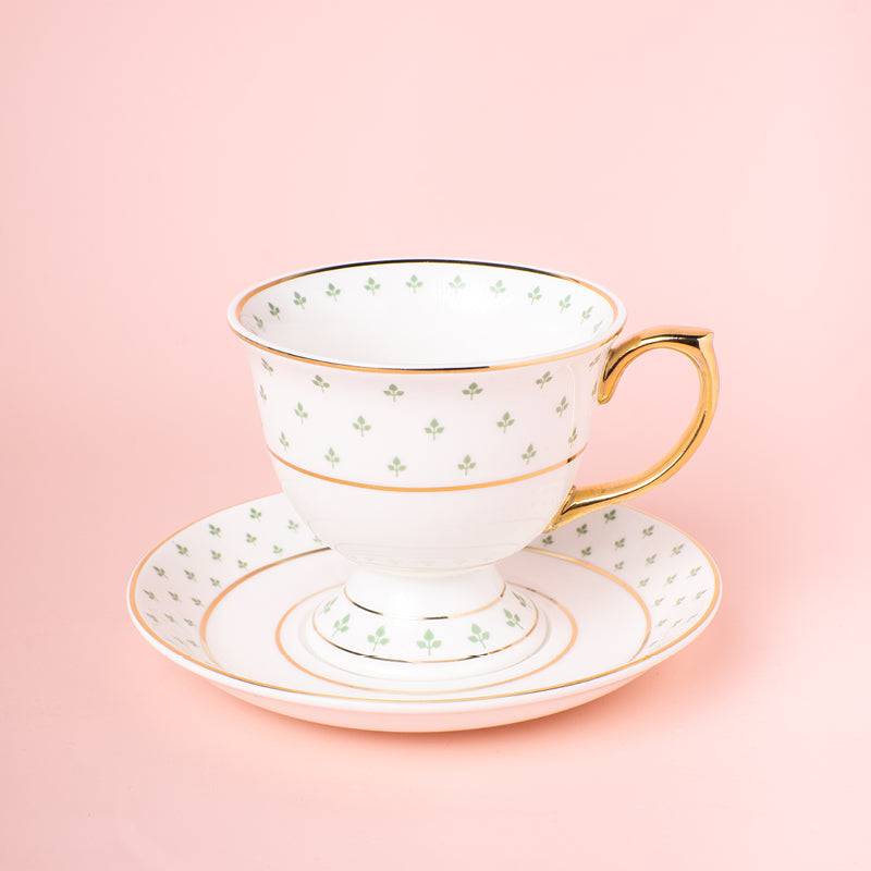 Tielka Organic Tea - Teacup And Saucer Set - Original