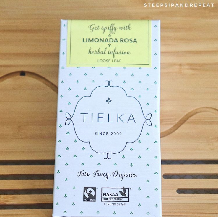Steep Sip and Repeat reviews Tielka organic tea