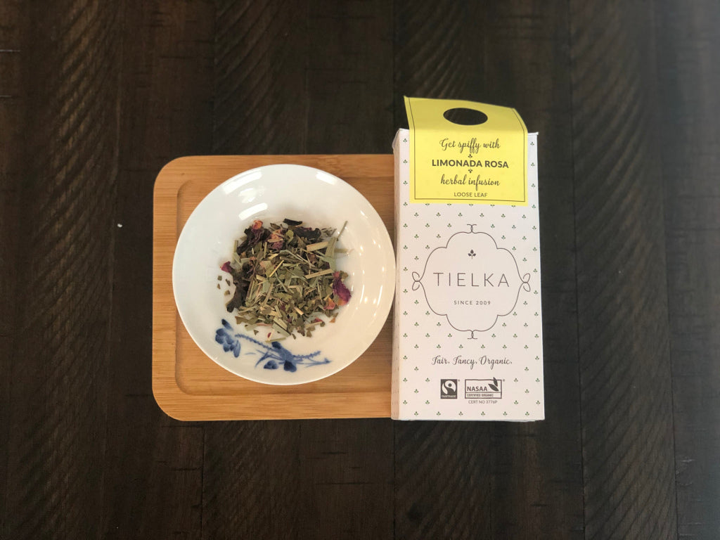 Humming Tea brews Tielka organic tea