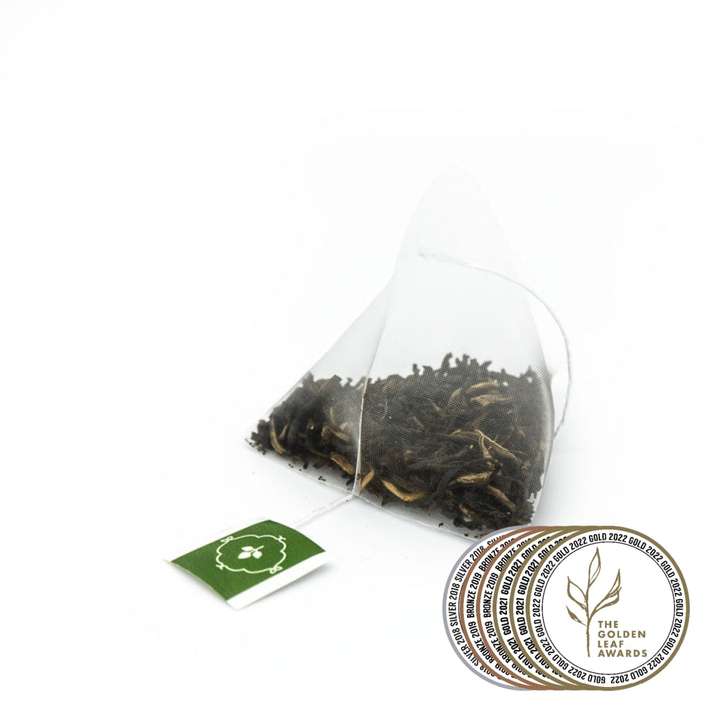 Tielka Breakfast Pyramid Tea Bags Pouch - 25Pk Certified Organic