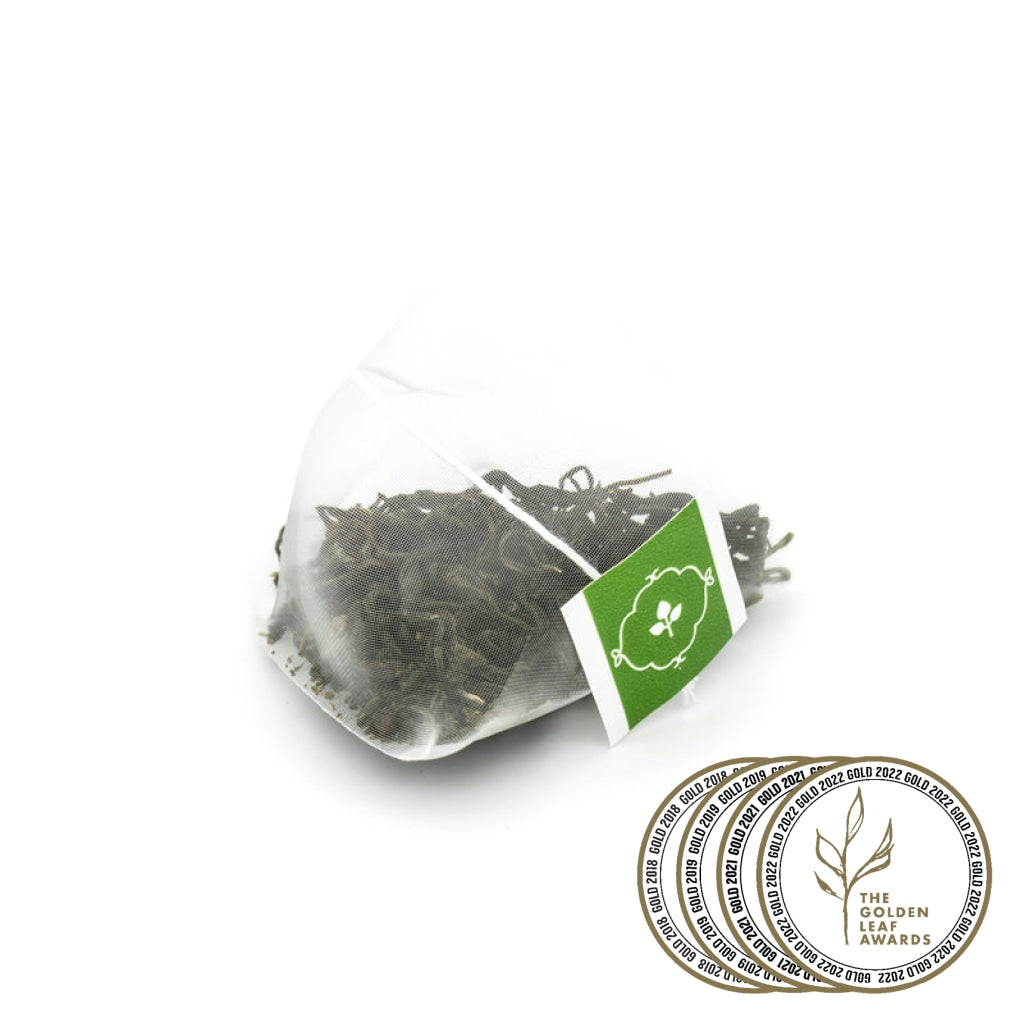 Jade Mist Pyramid Tea Bags Pouch - 25Pk Certified Organic