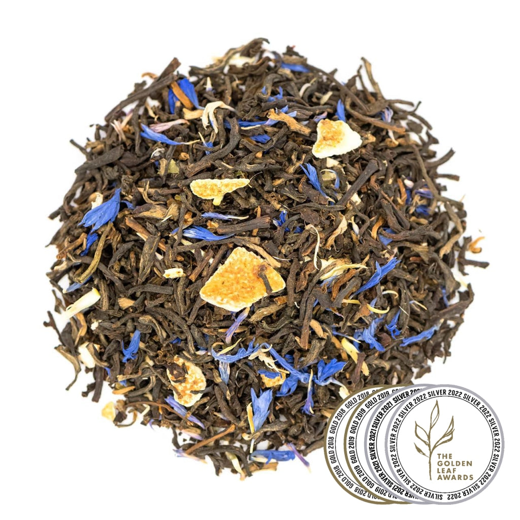 Tielka Organic Tea - Earl Royale - Loose Leaf - Tin (Earl Grey)
