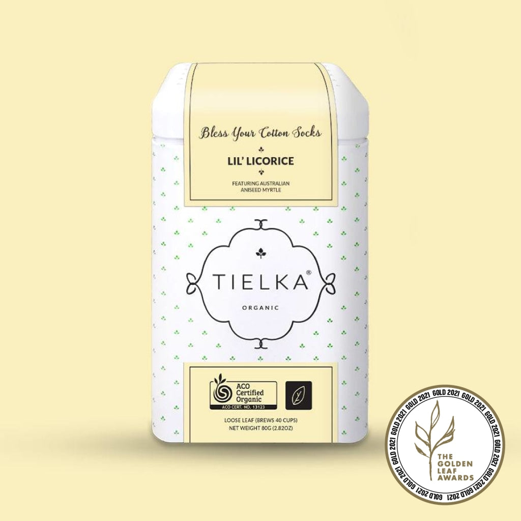 Tielka Organic Tea - Lil' Licorice - Loose Leaf - Tin