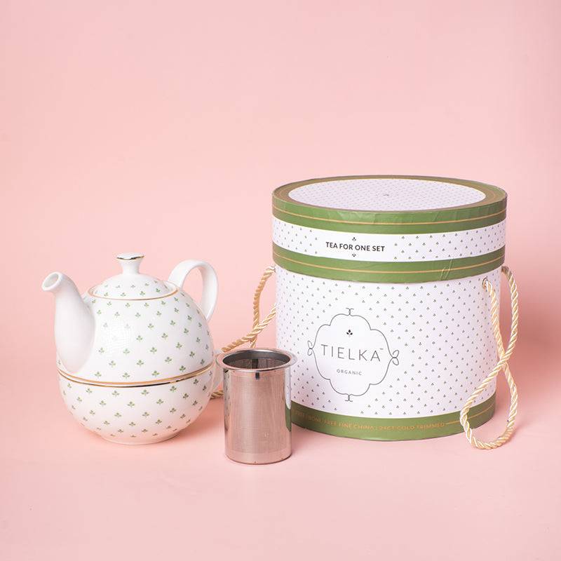 Tielka Organic Tea - Tea For One Tea Set - Original