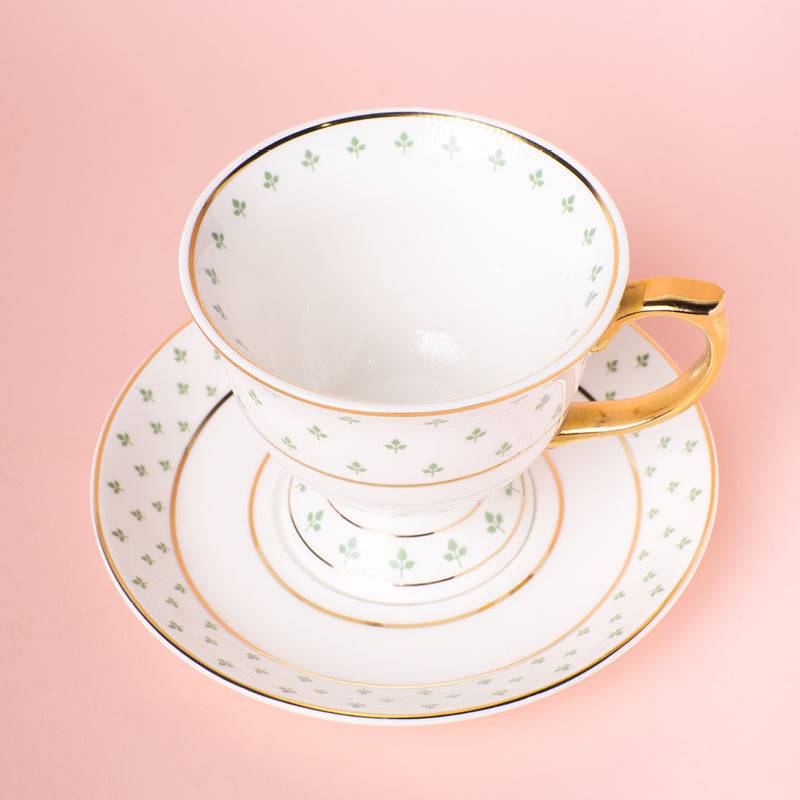 Tielka Organic Tea - Teacup And Saucer Set - Original